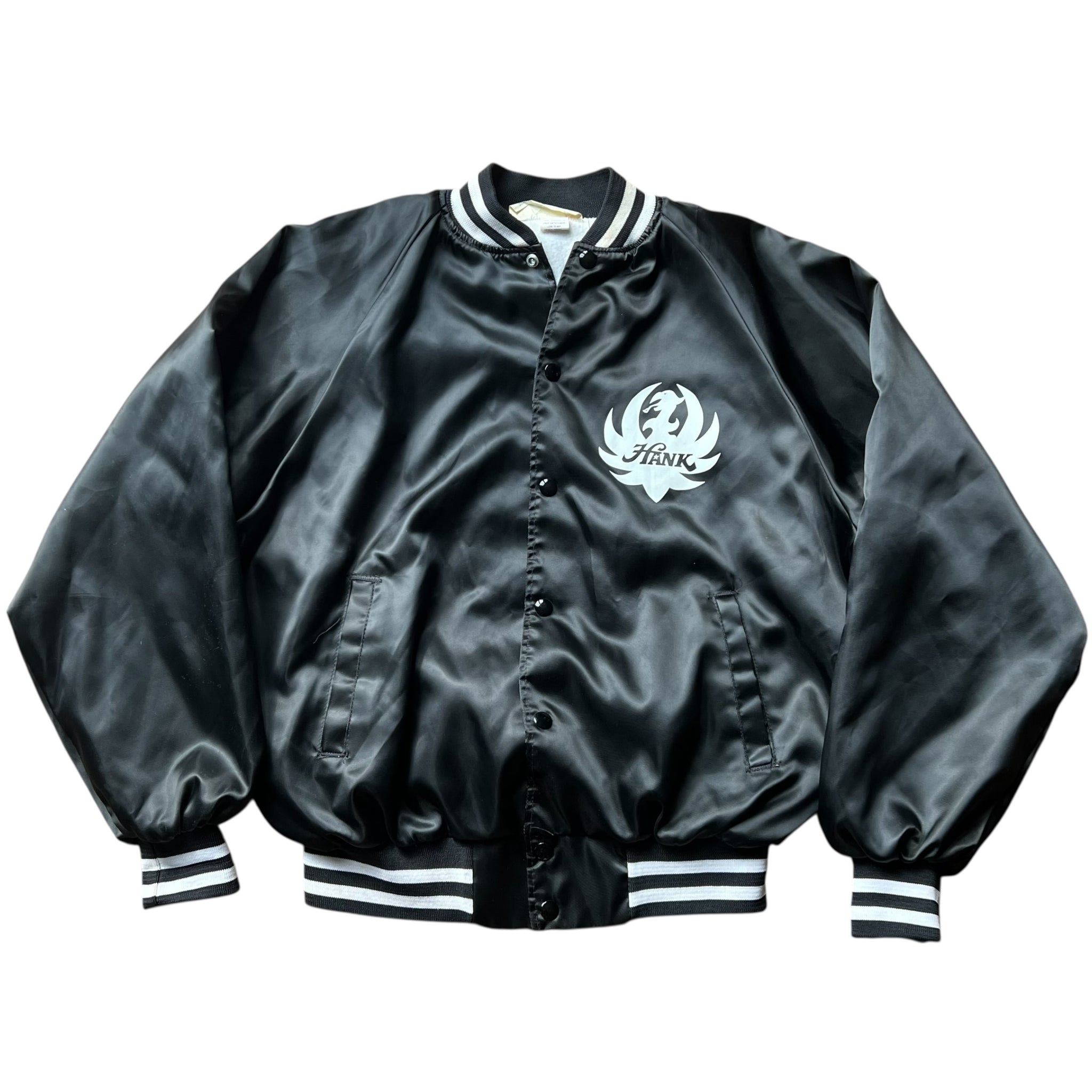 1980's Hank WIlliams Jr and The Bama Band Vintage Country Music Tour  Satin Jacket