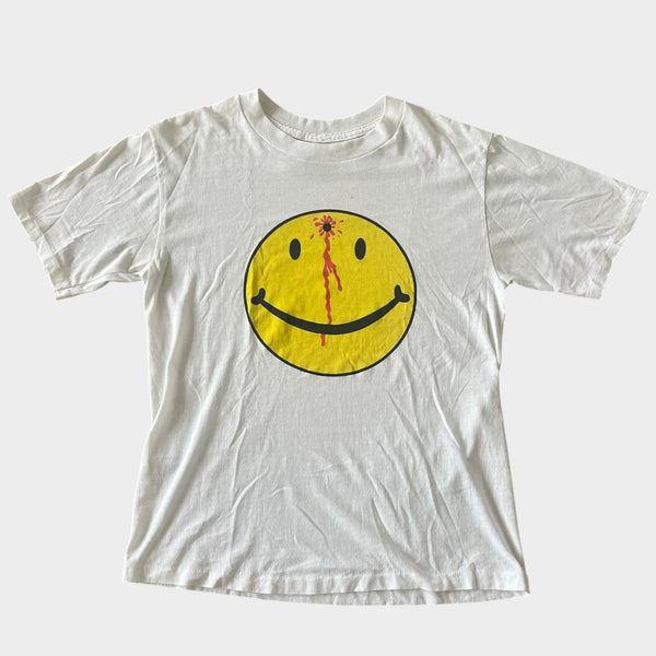 1980's Smiley Face Bullet Hole Vintage Tee Shirt