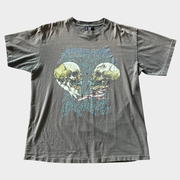 1991 Metallica "Sad But True" Vintage Band Promo Tee Shirt