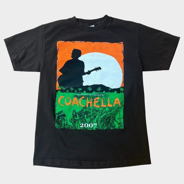 2007 Coachella Festival Vintage Tee Shirt (Ft. Bjork, Red Hot Chili Peppers, Rage Against The Machine, Arcade Fire, etc..)