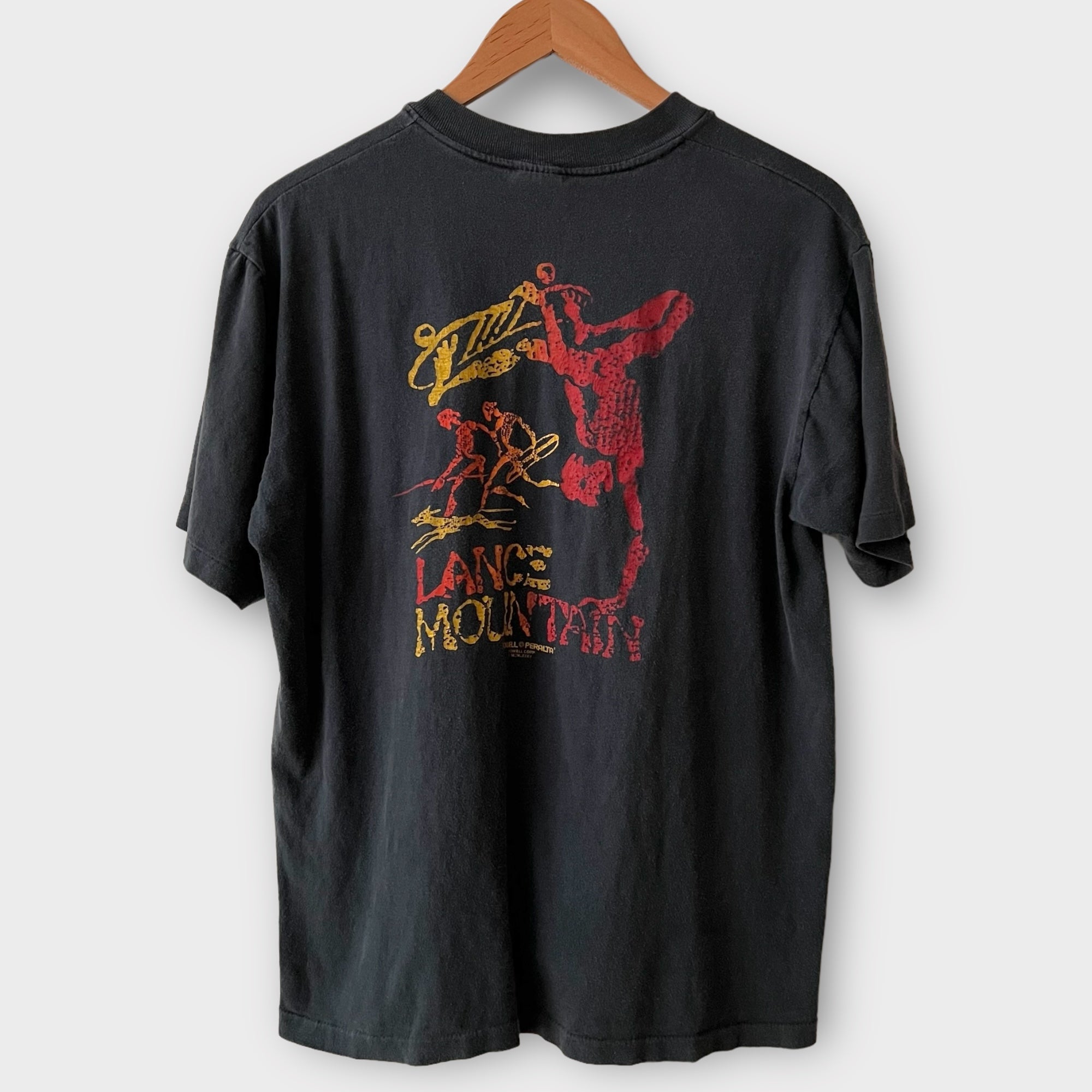 1980s Lance Mountain Powell Peralta Vintage Skateboard Tee Shirt