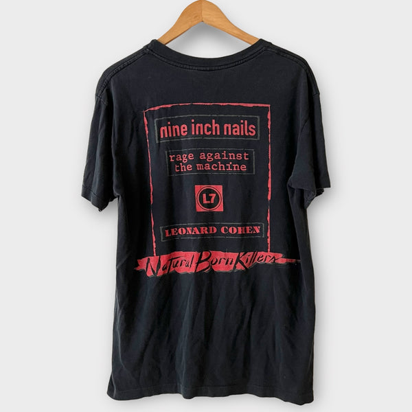 1994 Natural Born Killers Vintage Movie Soundtrack Promo Tee Shirt
