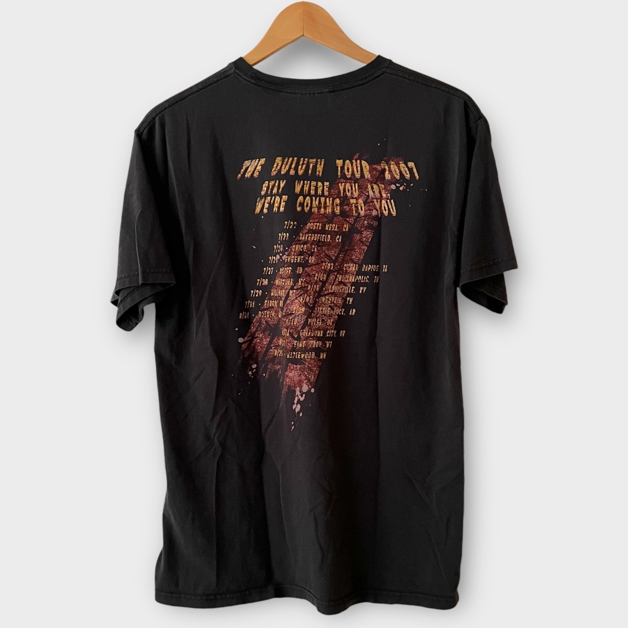 2007 Queens Of The Stone Age Vintage Tour Band Tee Shirt – Zeros