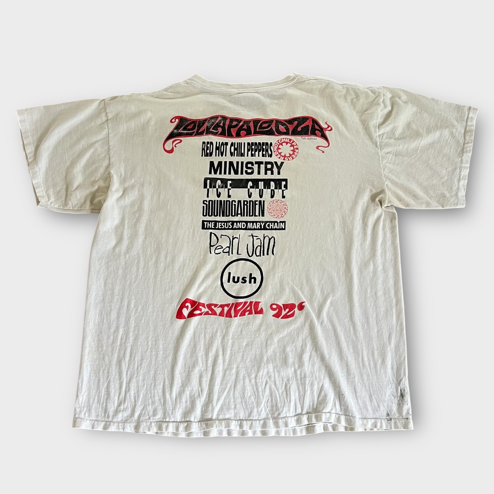 LOLLAPALOOZA 92TシャツRed hot chili peppers Photoroom_001_20250417_090208_