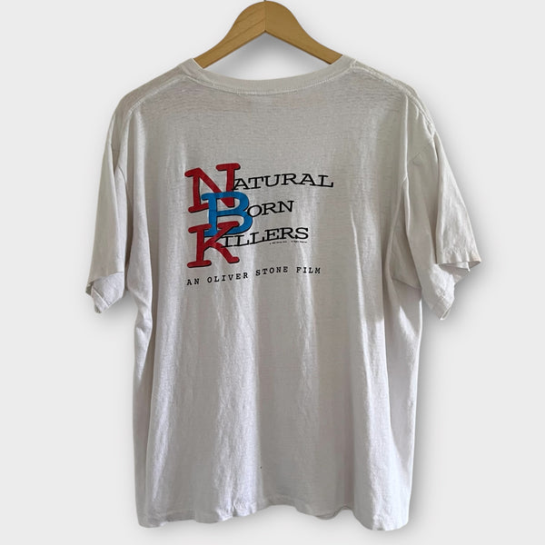 1994 Natural Born Killers Vintage Movie Promo Tee Shirt