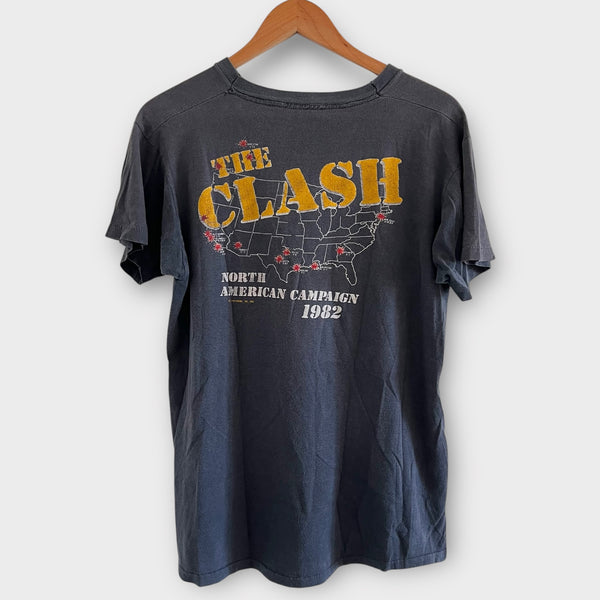 1982 The Clash "Know Your Rights" Vintage Band Promo Tee Shirt