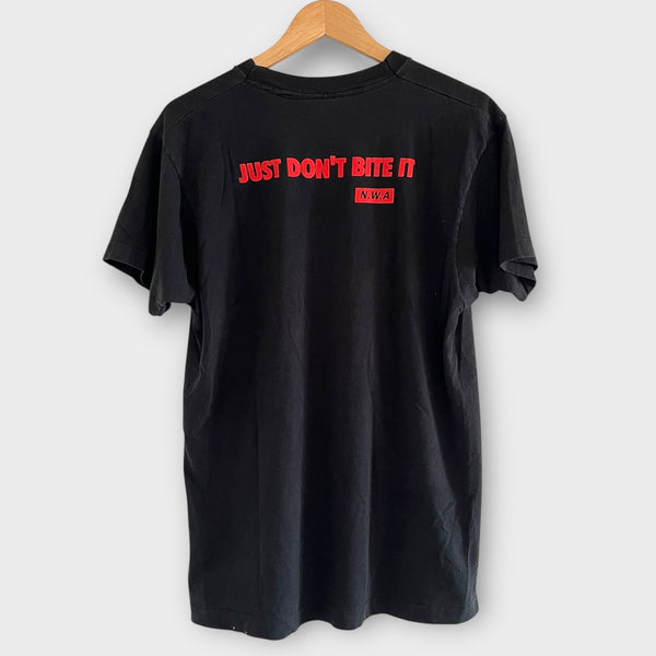 1990 N.W.A. "Just Don't Bite It" Vintage Rap Tee Shirt