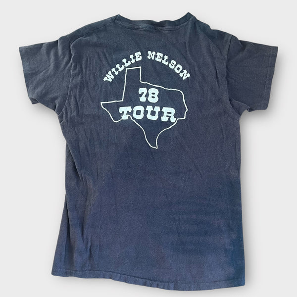 1978 Willie Nelson Road Crew Vintage Tour Tee Shirt