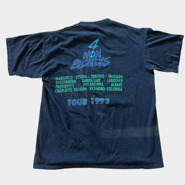 1993 4 Non Blondes Vintage Tour Band Tee Shirt