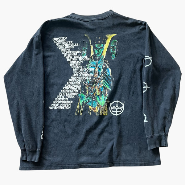 1991 Prong "Prove You Wrong" Tour Vintage Band Long Sleeve Tee Shirt