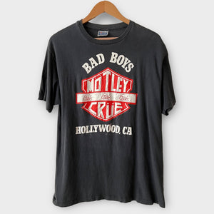 1987 Motley Crue "Girls Girls Girls" Vintage Tour Tee Shirt