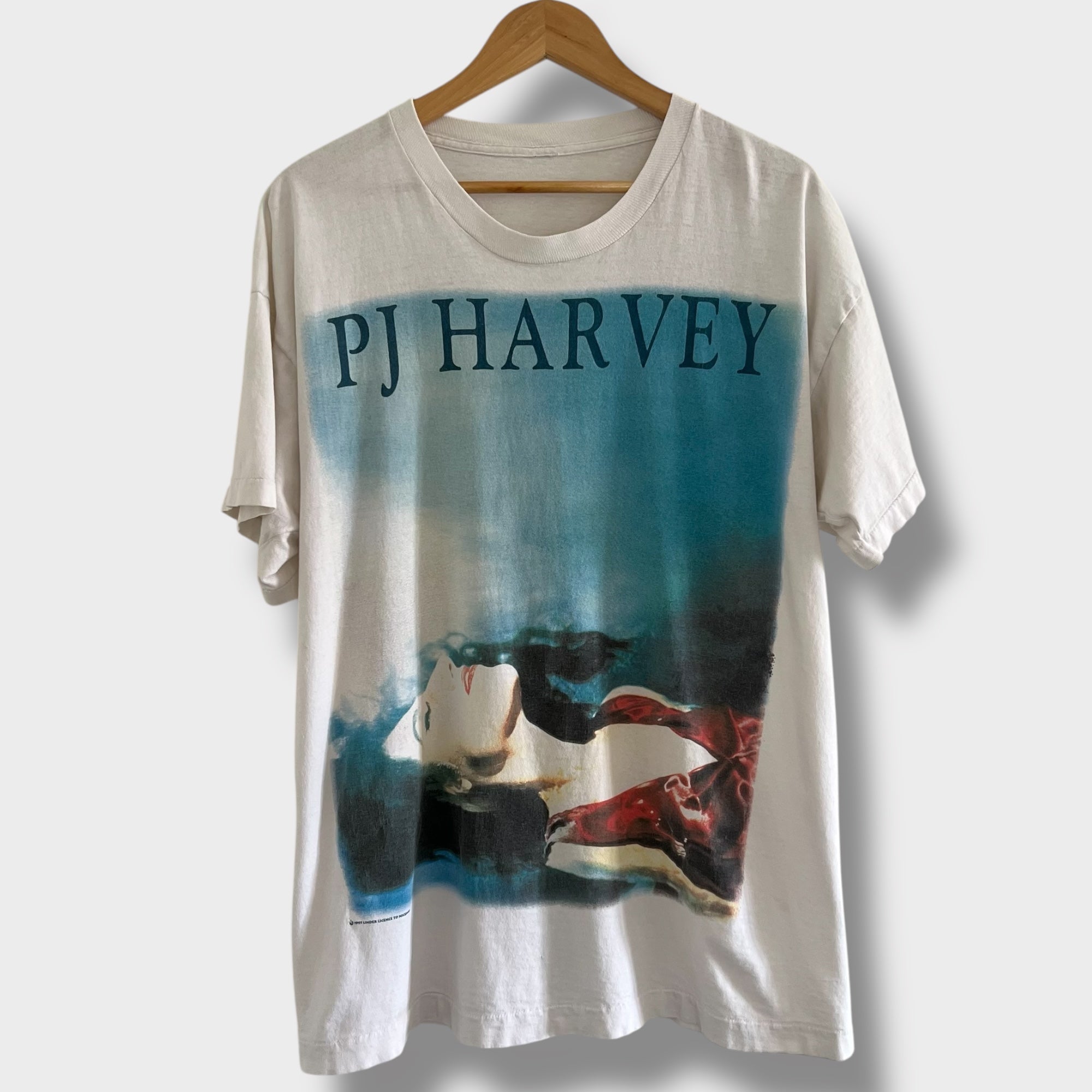 1995 PJ Harvey Vintage Tour Band Tee Shirt – Zeros Revival