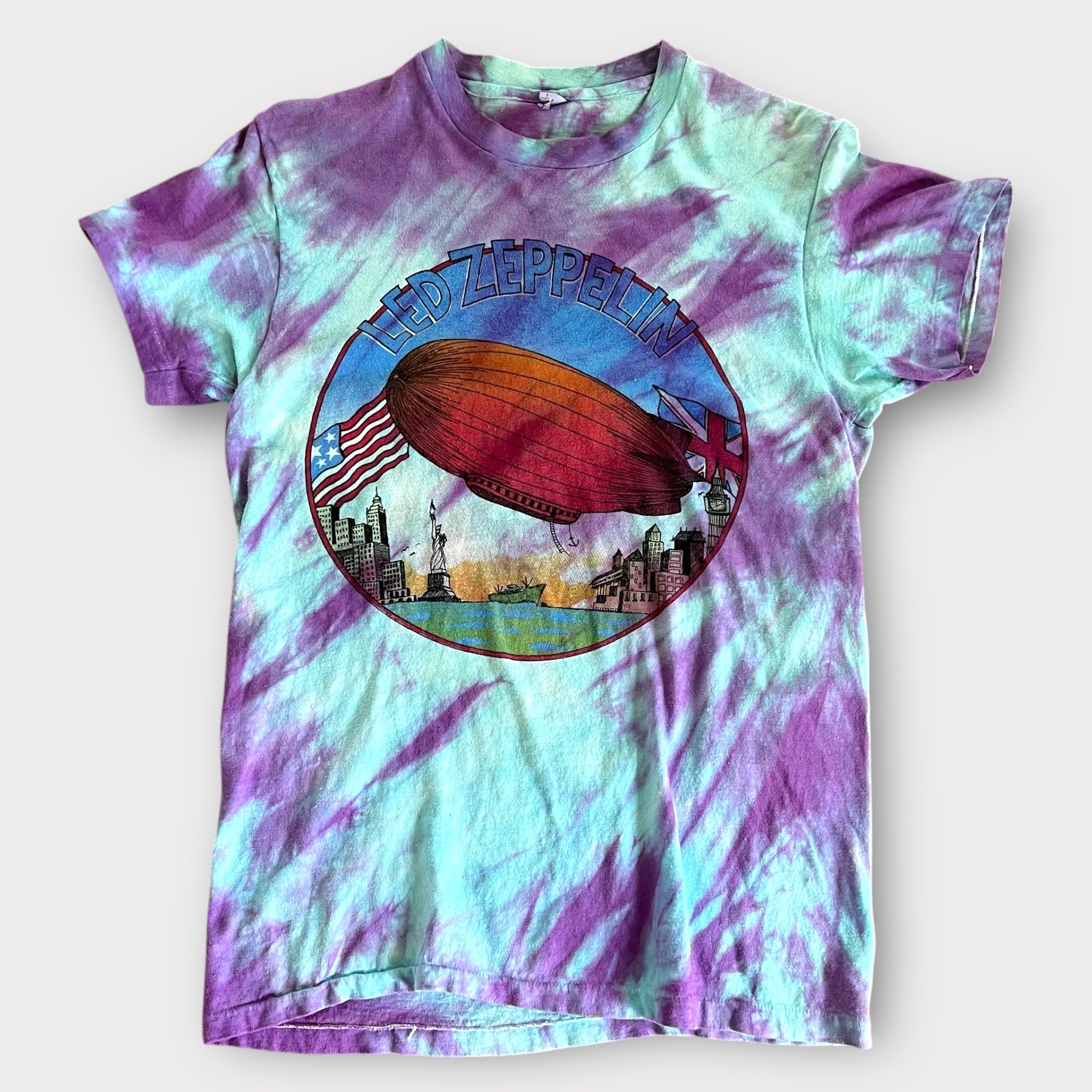1975 Led Zeppelin Vintage Tour Band Tee Shirt