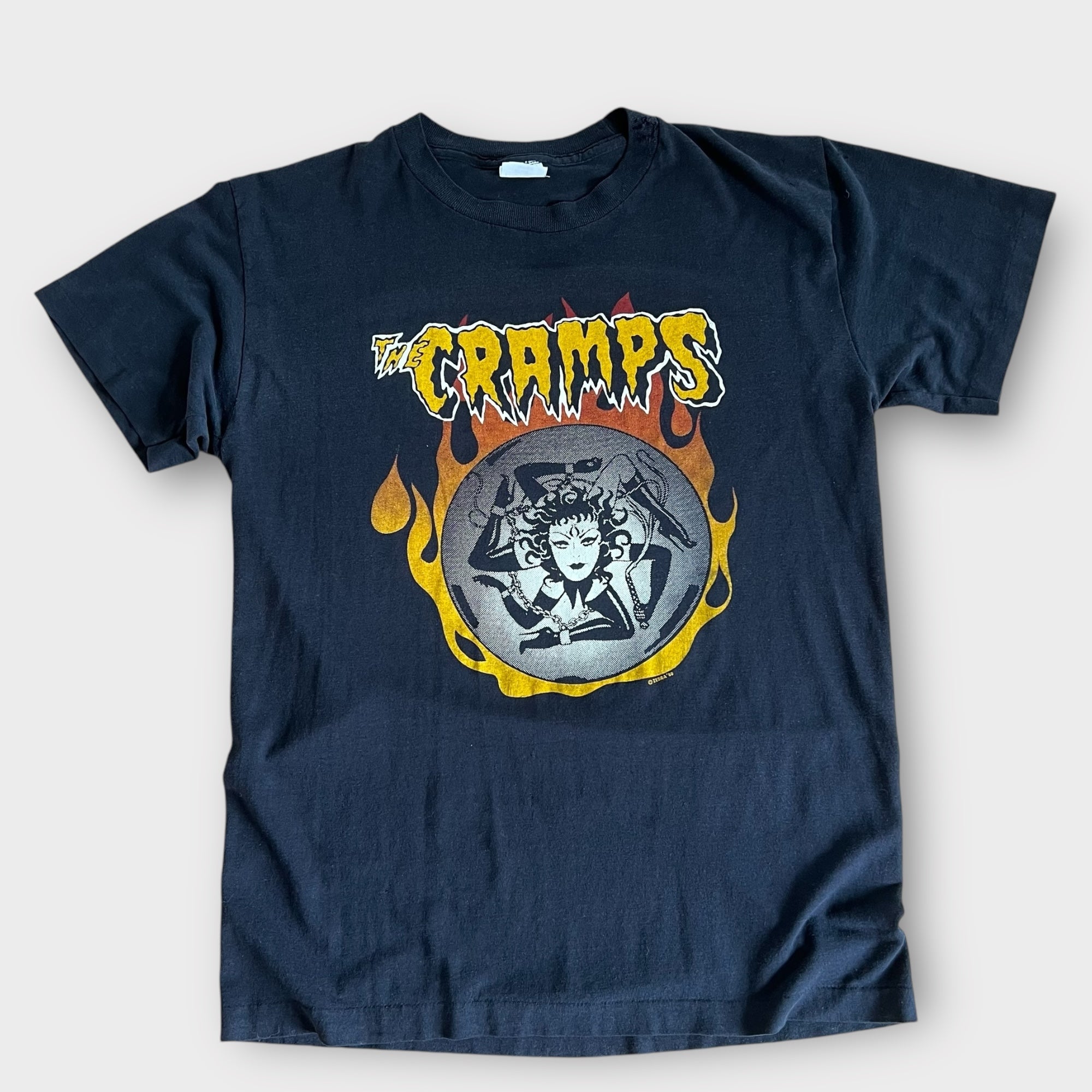 1988 The Cramps Halloween Concert Vintage Band Tour Tee Shirt