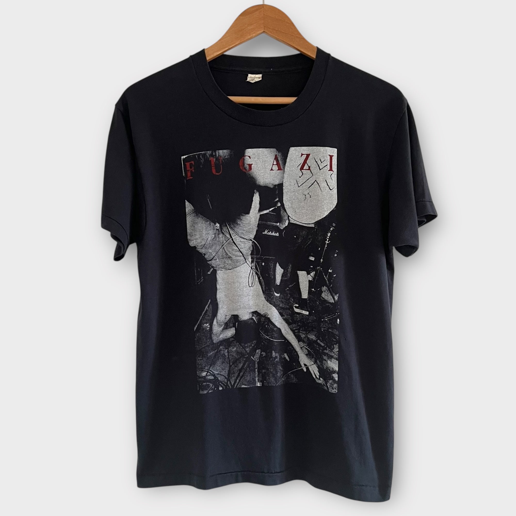1980's Fugazi Vintage Band Promo Tee Shirt