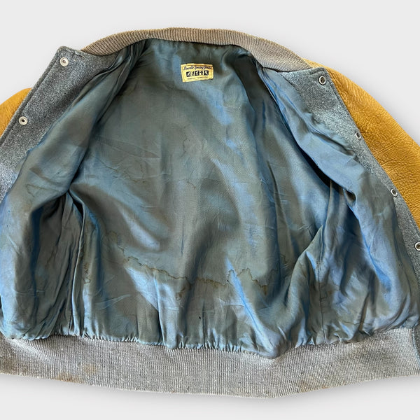 1972 High School Wrestling Champions Vintage Letterman Varsity Jacket