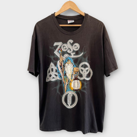 1990s Led Zeppelin Vintage Band Tee Shirt
