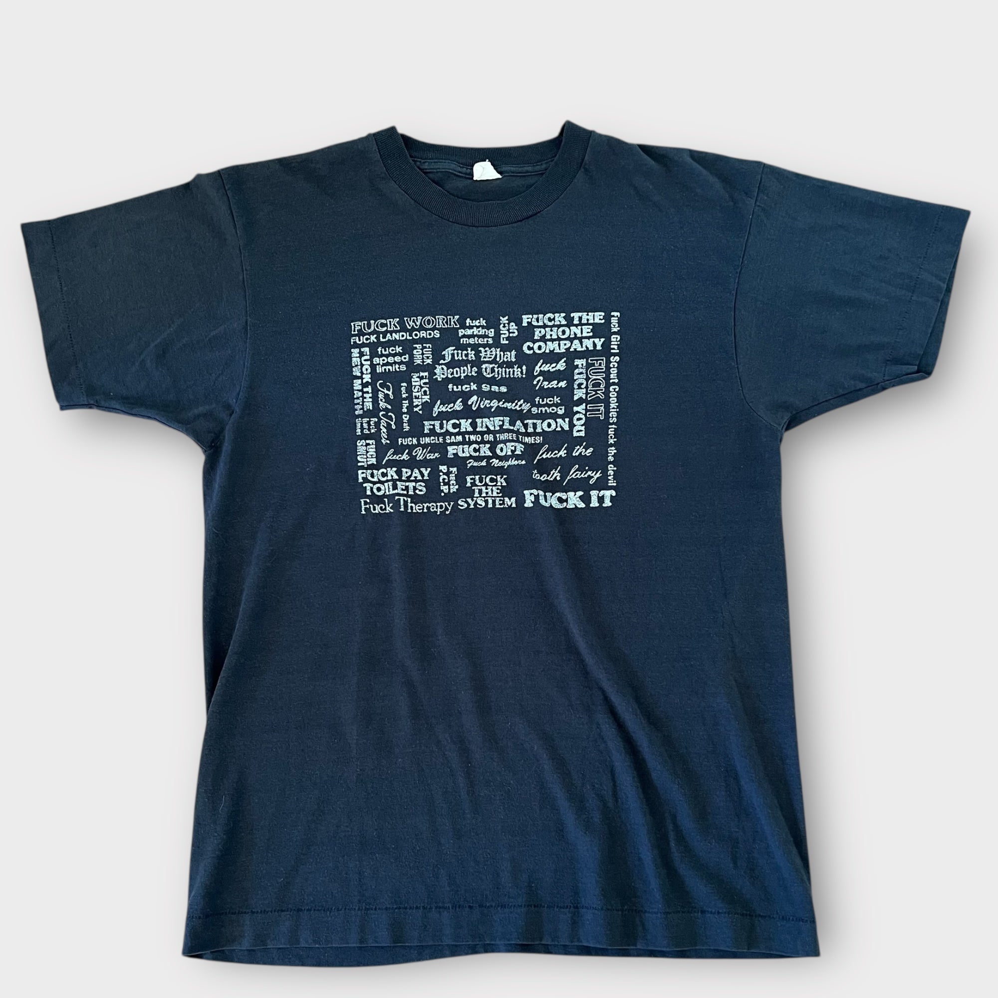 1980's F*CK Vintage Tee Shirt