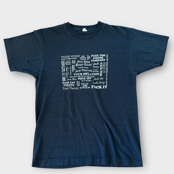 1980's F*CK Vintage Tee Shirt