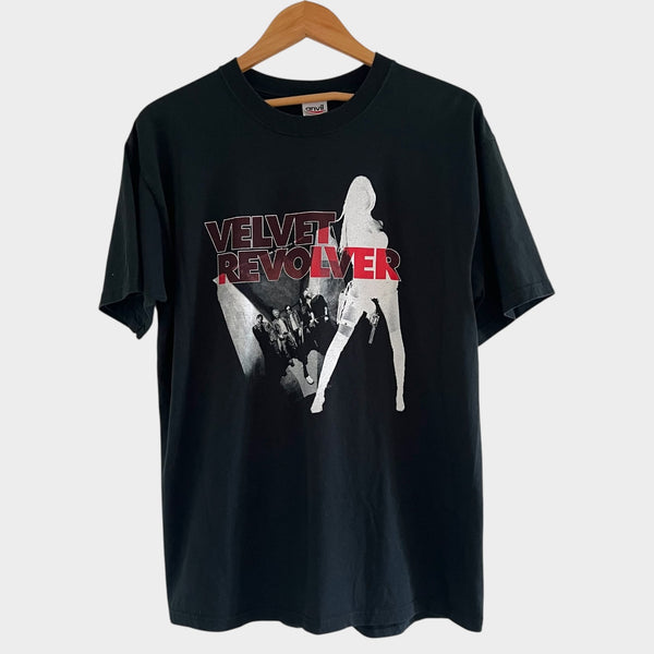 2004 Velvet Revolver "Contraband" Tour Vintage Band Tee Shirt
