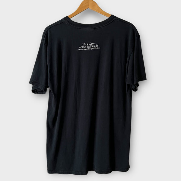 2004 Nick Cave & The Bad Seeds "Abattoir Blues/The Lyre Of Orpheaus" Vintage Band Promo Tee Shirt