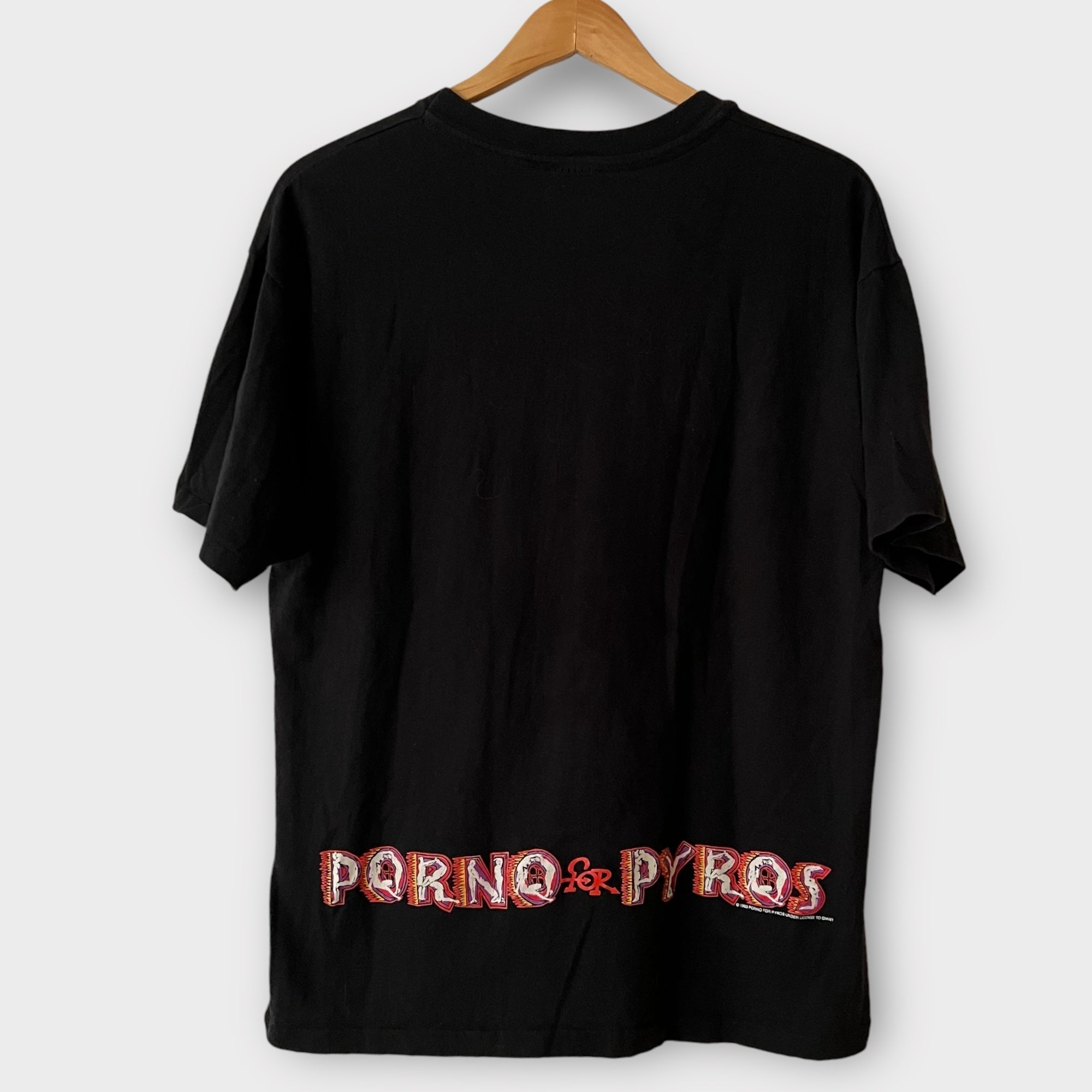 1993 Porno For Pyros Vintage Band Promo Tee Shirt – Zeros Revival