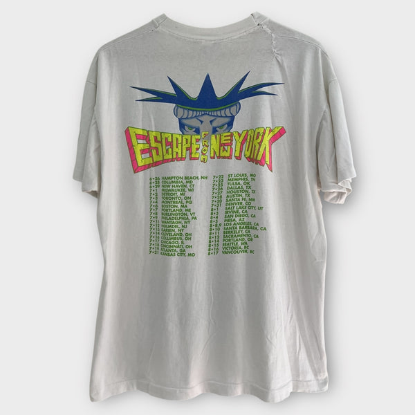 1990 Ramones "Escape From New York" Tour Vintage Band Tee Shirt