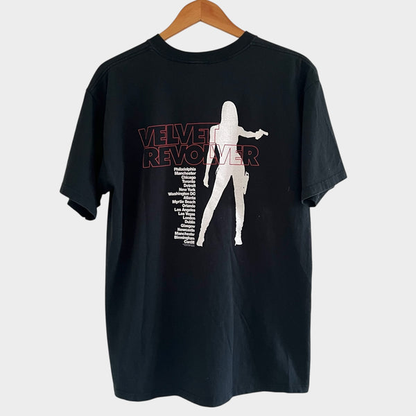 2004 Velvet Revolver "Contraband" Tour Vintage Band Tee Shirt
