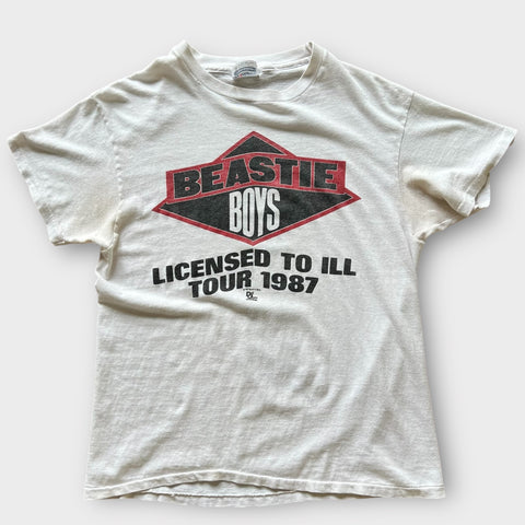 1987 Beastie Boys "Licensed To ILL" Tour Vintage Band Rap Tee Shirt