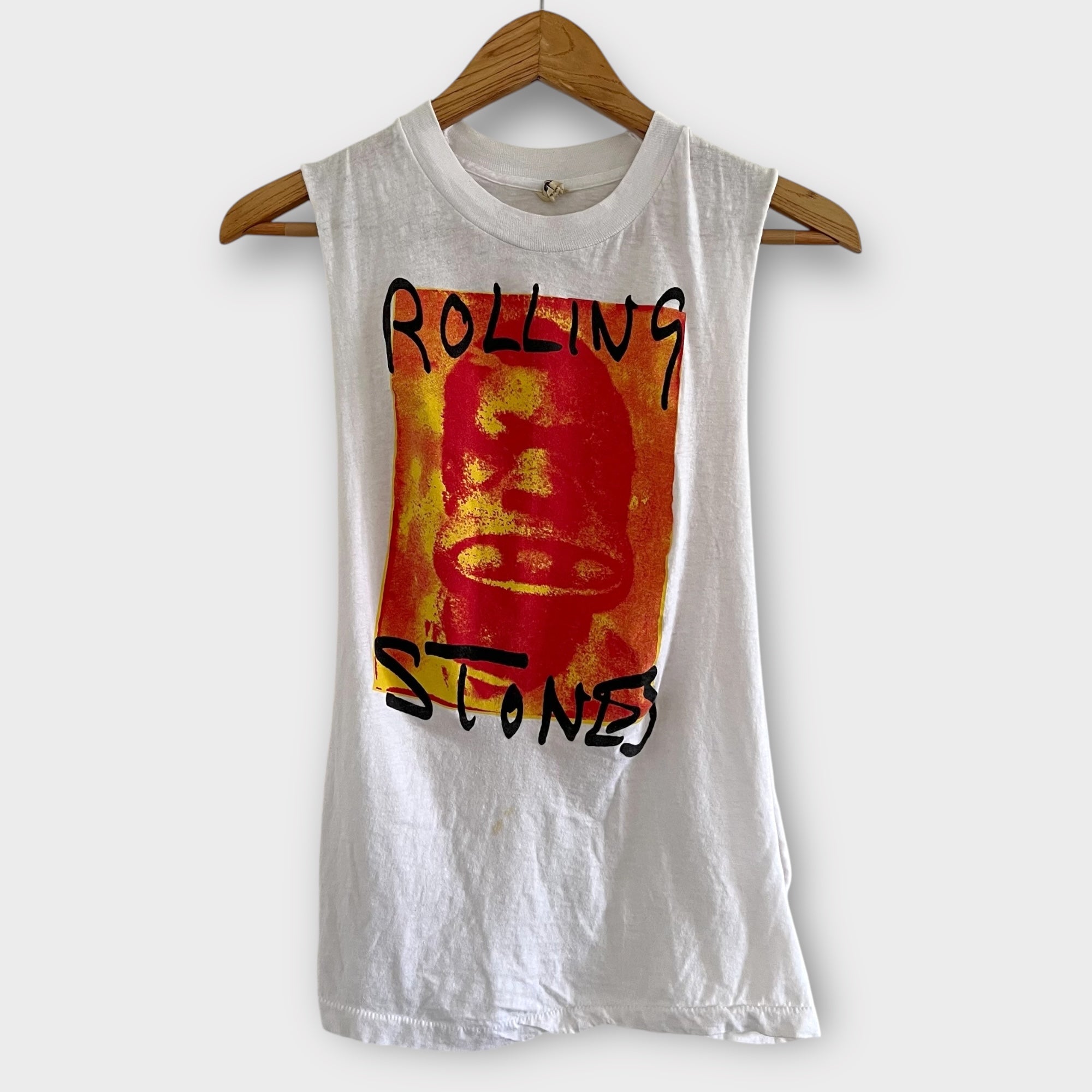 1980's The Rolling Stones "Exile On Main Street" Vintage Band Promo Tee Shirt
