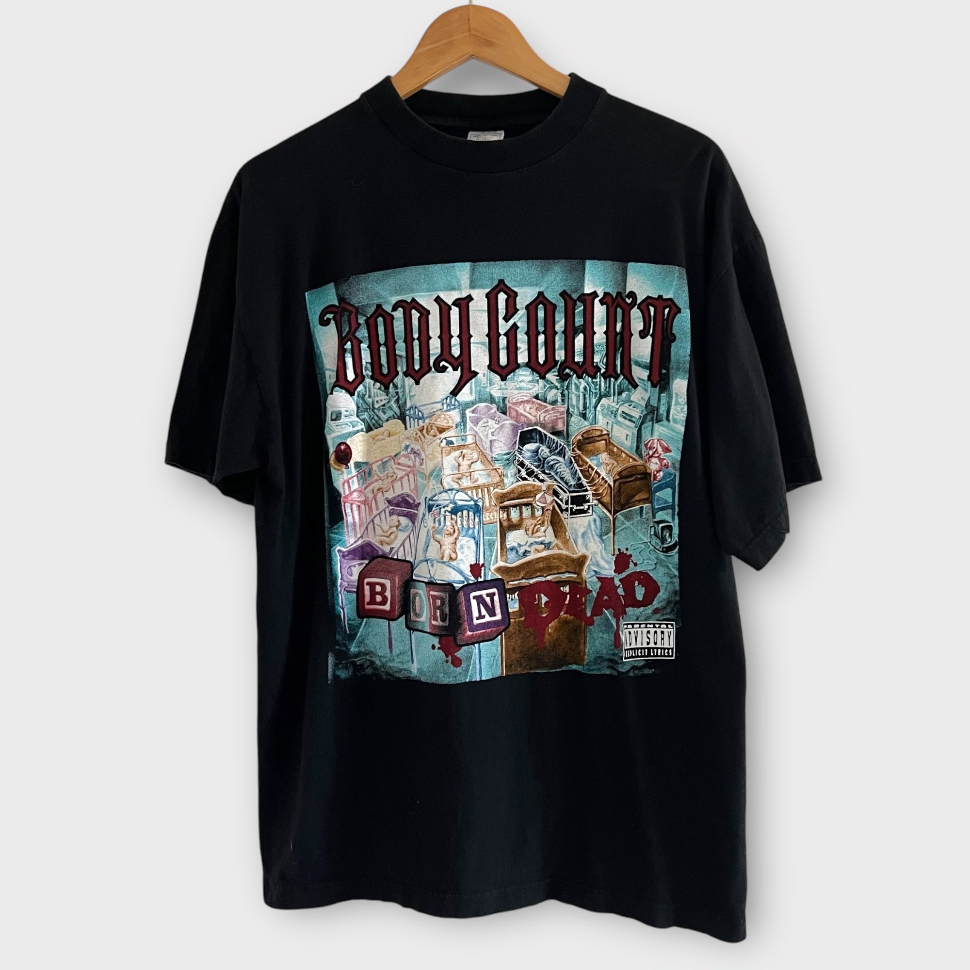 1994 Body Count European Tour Vintage Band Tee Shirt