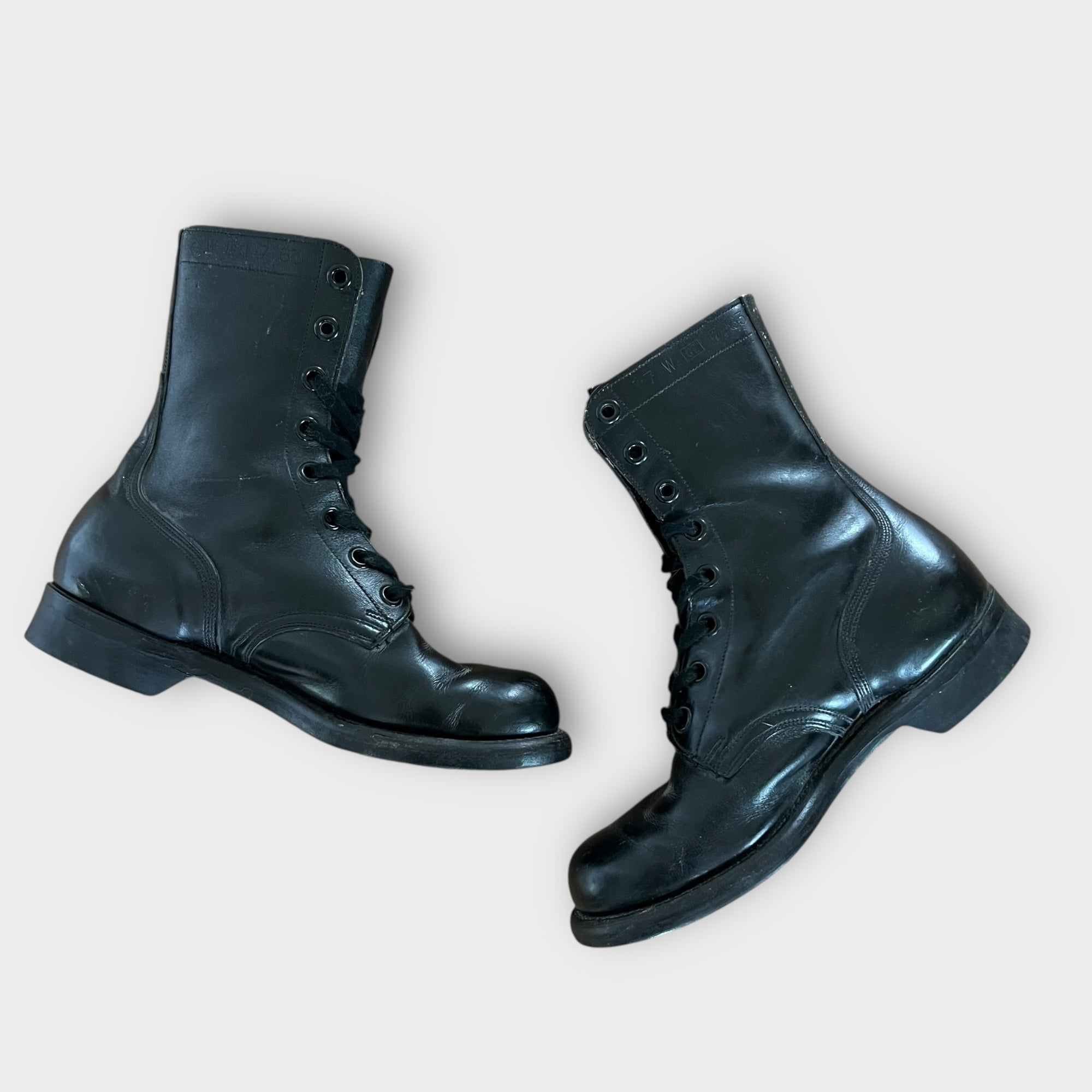 Vintage 1961 Vietnam Era Military Combat Boots 60s Men main image 3