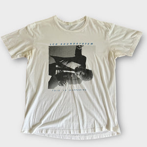 2010 LCD Soundsystem "This Is Happening" Tour Band Tee Shirt