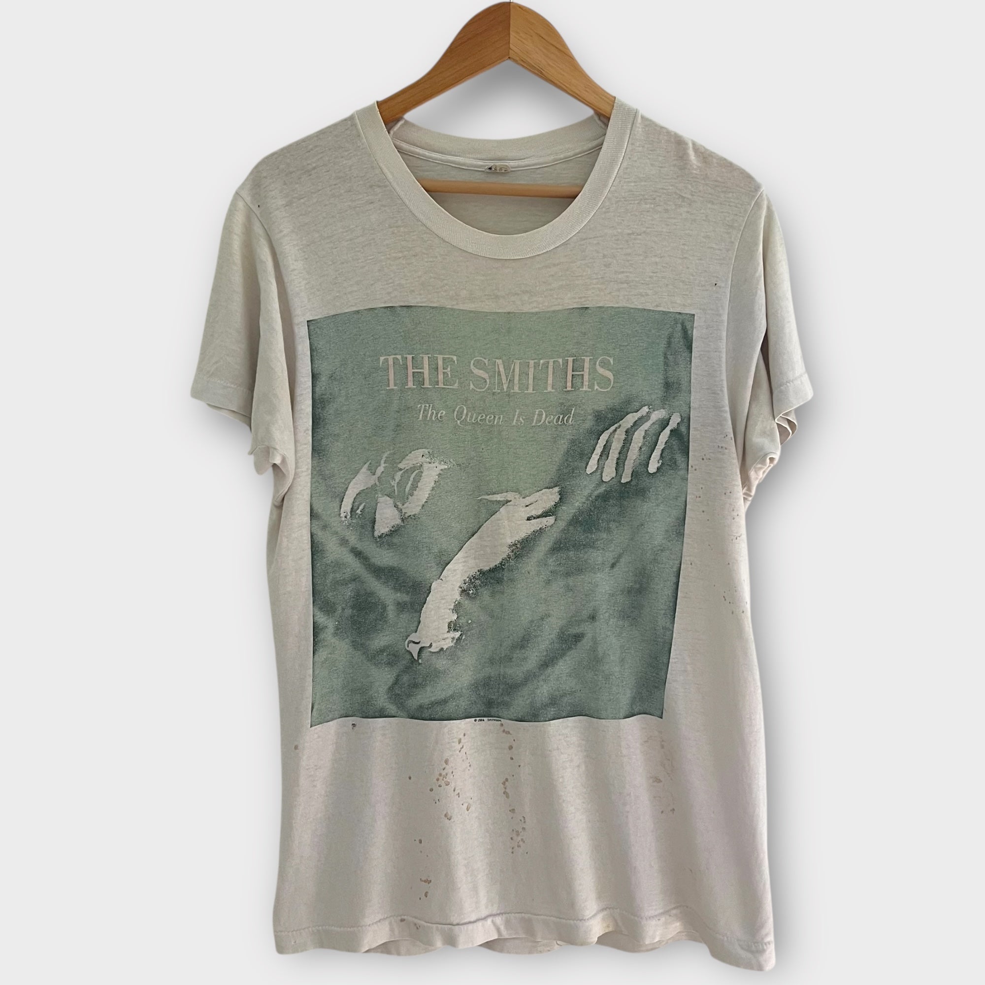 1986 The Smiths "The Queen Is Dead" Vintage Band Promo Tee Shirt