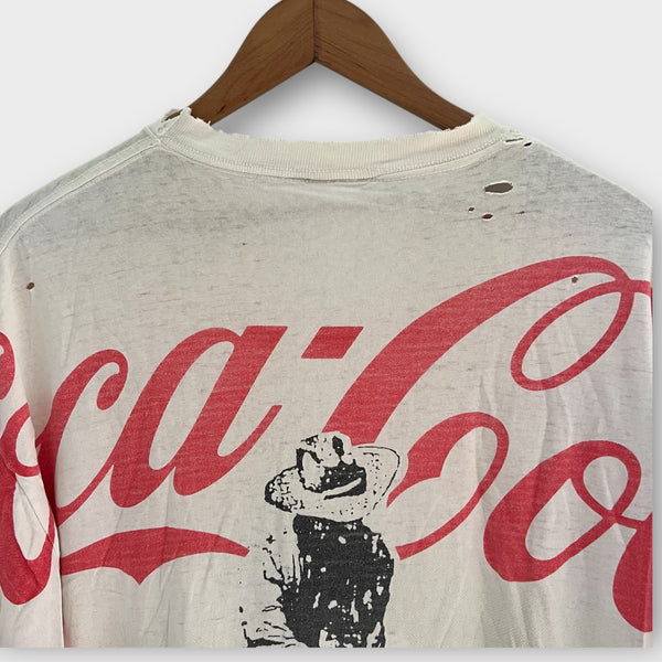 1994 Coca Cola Cowboy Vintage AOP Tee Shirt Coke