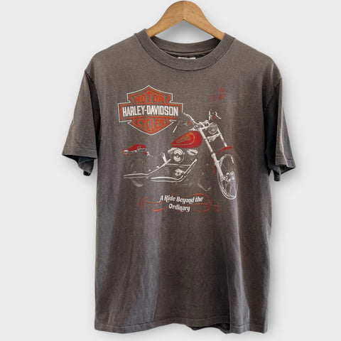 1986 Harley Davidson Motorcycle Buffalo, New York Vintage Tee Shirt
