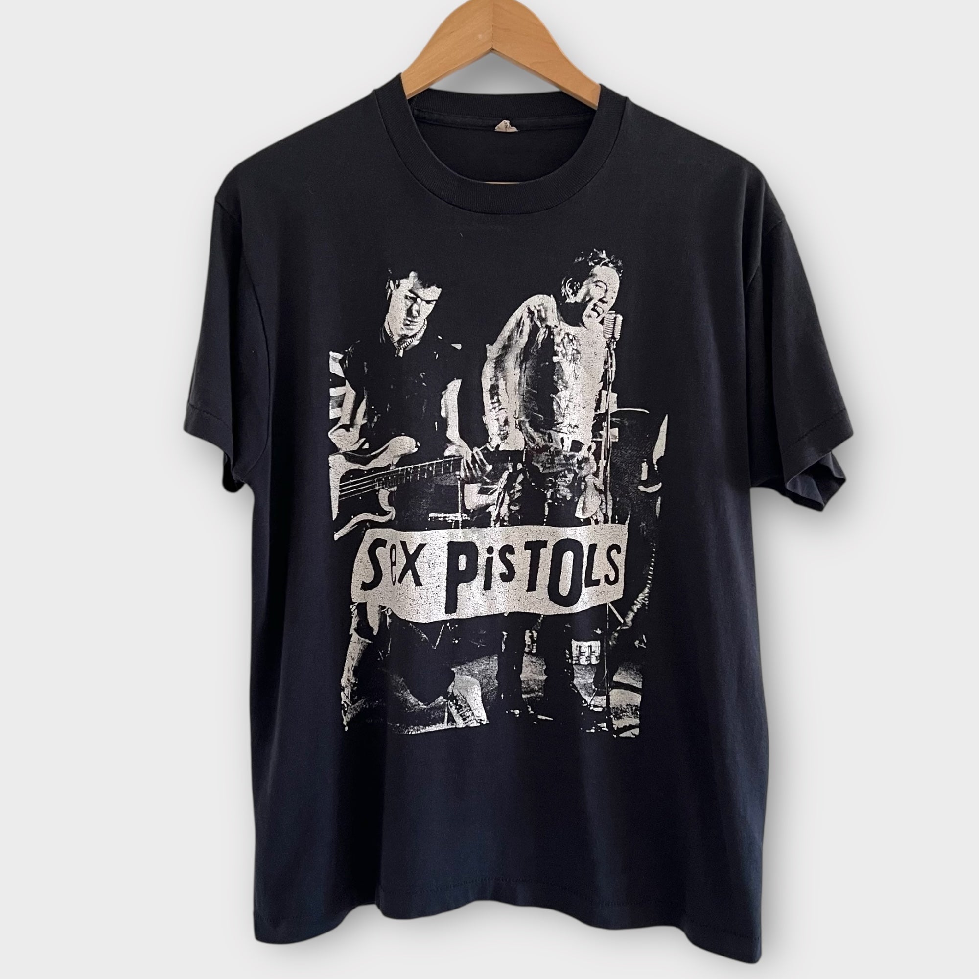 1980's Sex Pistols "God Save The Queen" Vintage Band Promo Tee Shirt