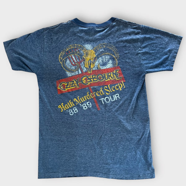 1988 Ozzy Osbourne "No Rest For The Wicked" Tour Vintage Band Tee Shirt