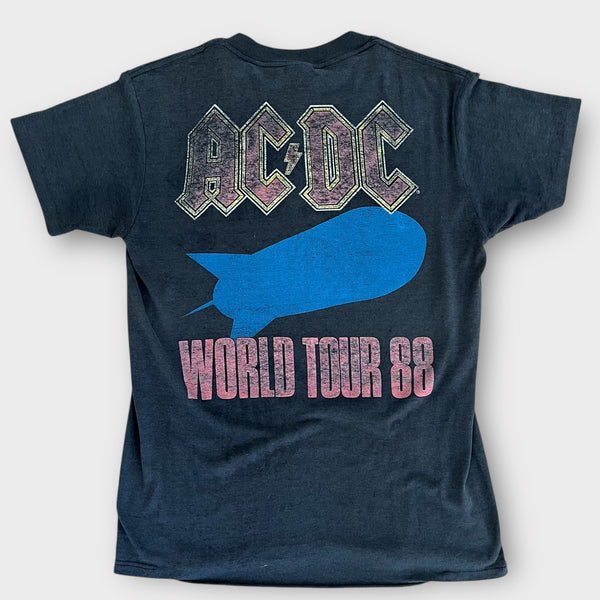 1988 AC DC "Heat Seeker" Tour Vintage Band Tee Shirt