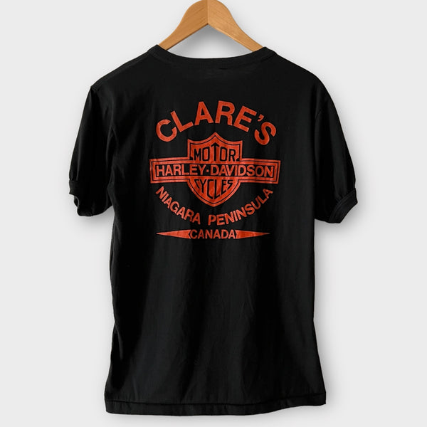 1970s Harley Davidson Motorcycle Canada Vintage Tee Shirt