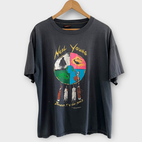 1993 Neil Young Vintage Tour Band Tee Shirt