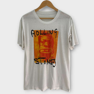 1980's The Rolling Stones "Exile On Main Street" Vintage Band Promo Tee Shirt