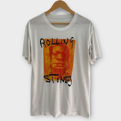1980's The Rolling Stones "Exile On Main Street" Vintage Band Promo Tee Shirt