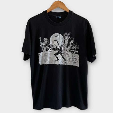 1989 The Damned "Farewell Tour" Vintage Band Tee Shirt