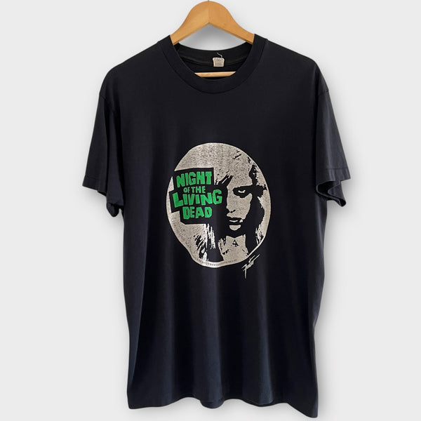 1990 Night Of The Living Dead Vintage Horror Movie Promo Tee Shirt