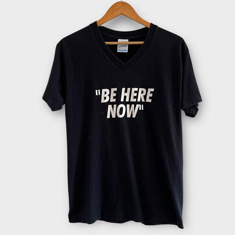 1997 Oasis "Be Here Now" Album Release Promo Vintage V Neck Tee Shirt