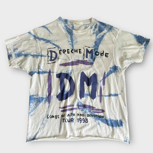 1993 Depeche Mode Vintage Band Tour Tee Shirt