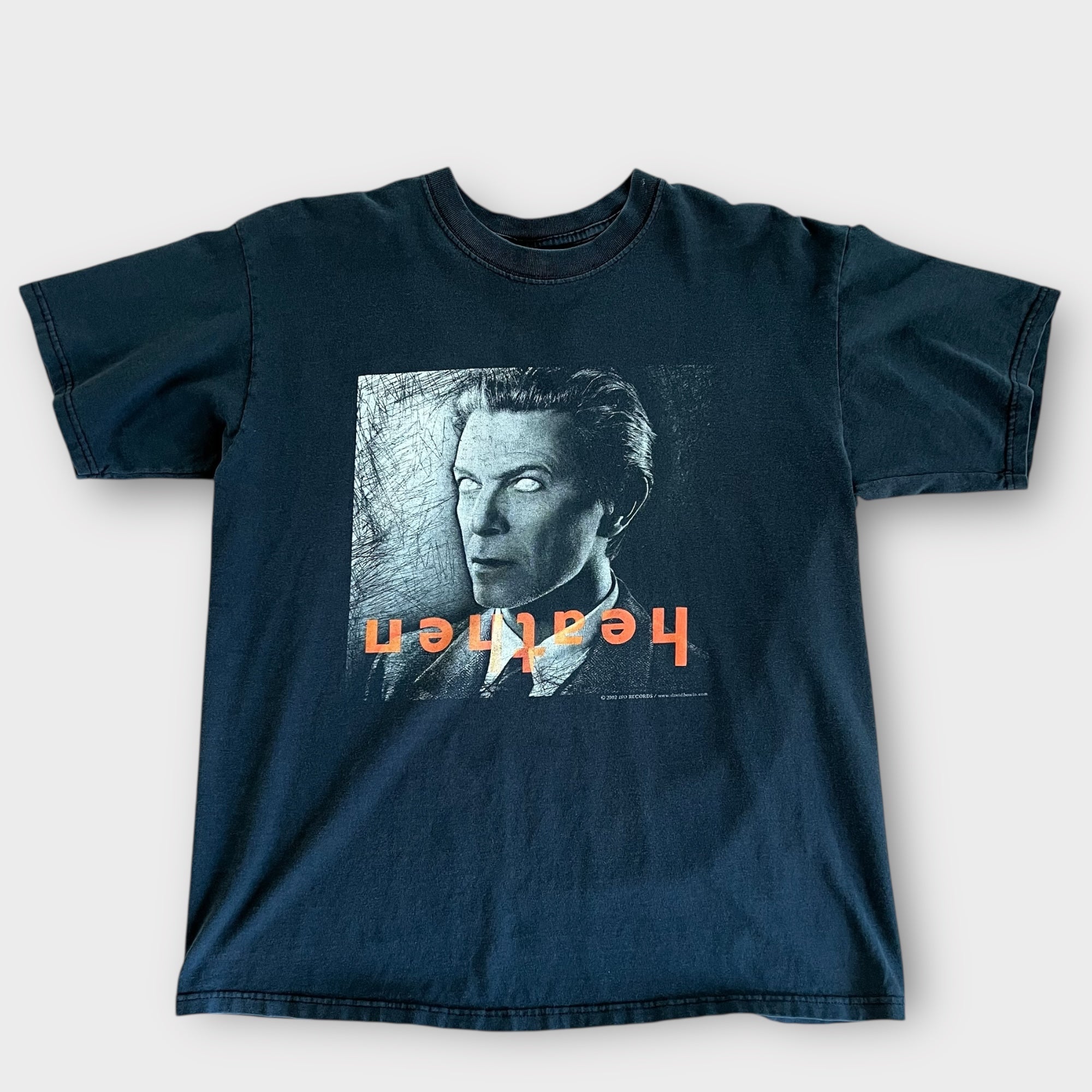 2002 David Bowie "Heathen" Tour Vintage Band Tee Shirt