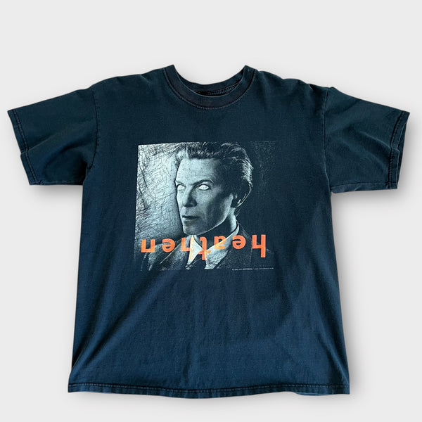 2002 David Bowie "Heathen" Tour Vintage Band Tee Shirt