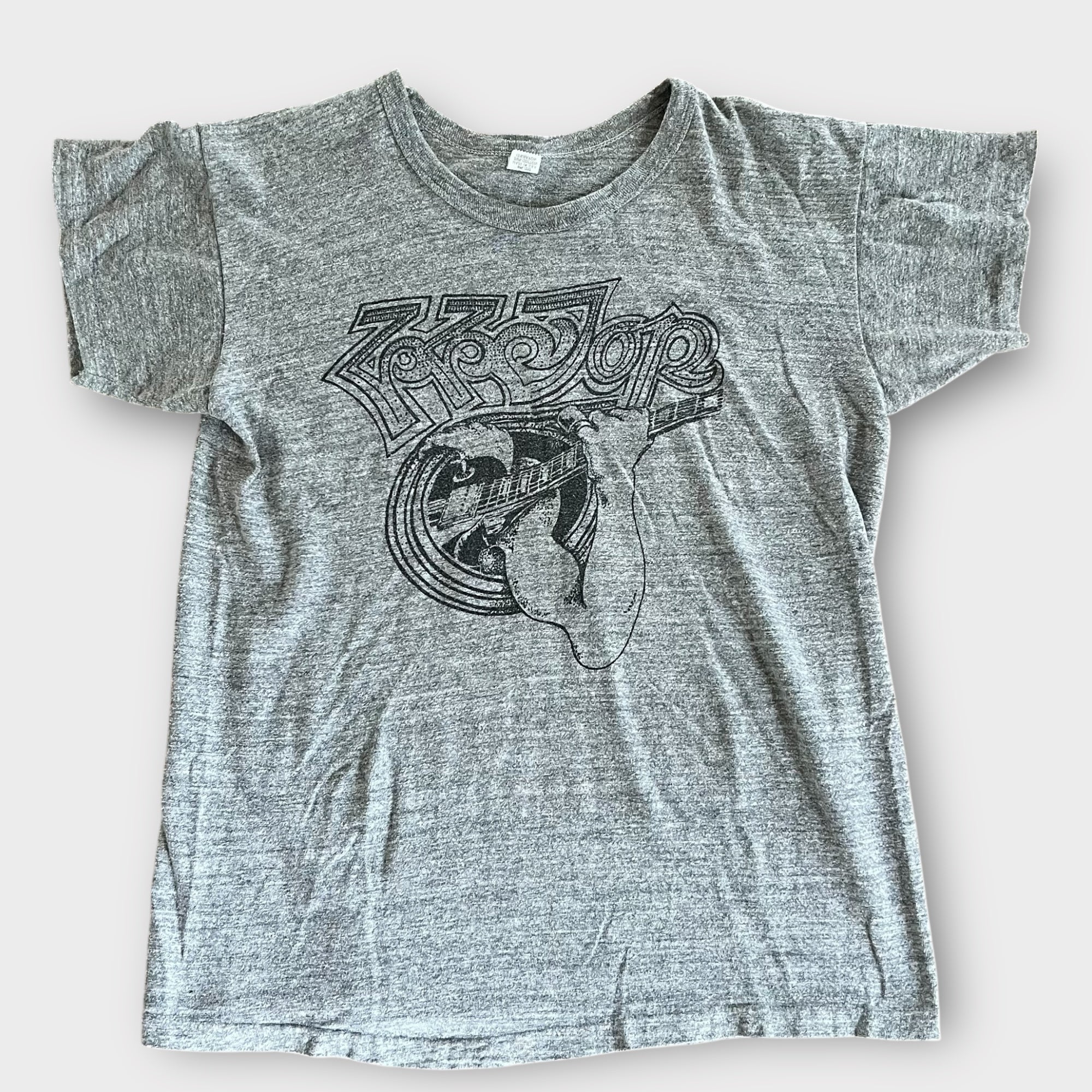 1970's ZZ Top "The Ol Band From Texas" Vintage Band Promo Tee Shirt